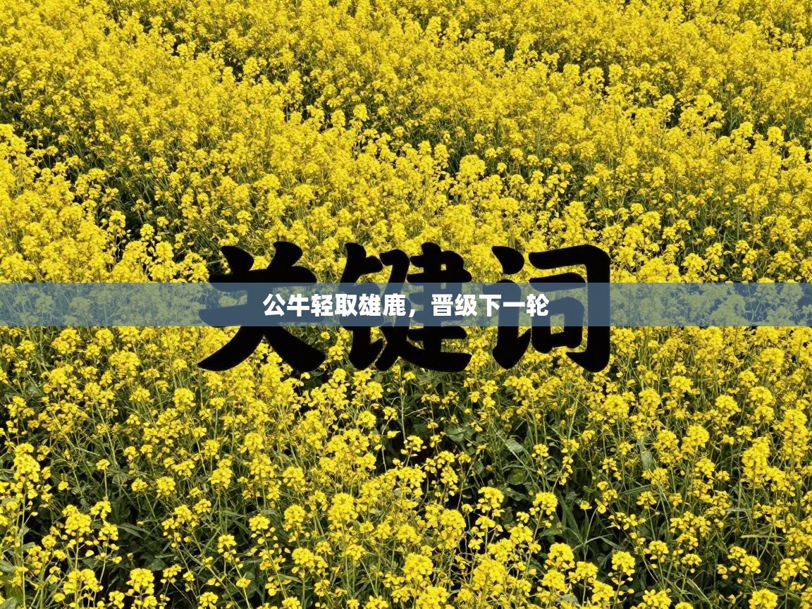 公牛轻取雄鹿，晋级下一轮  第2张