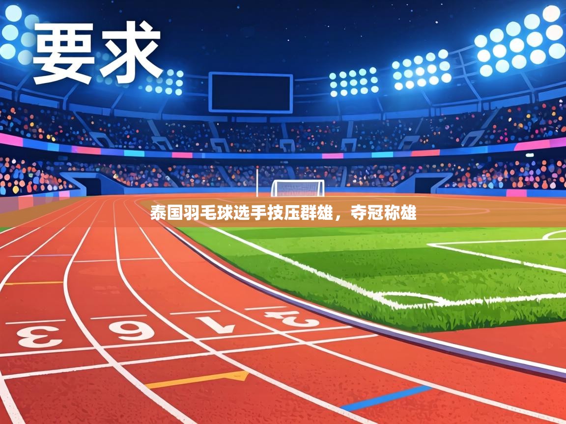 泰国羽毛球选手技压群雄,夺冠称雄 第2张