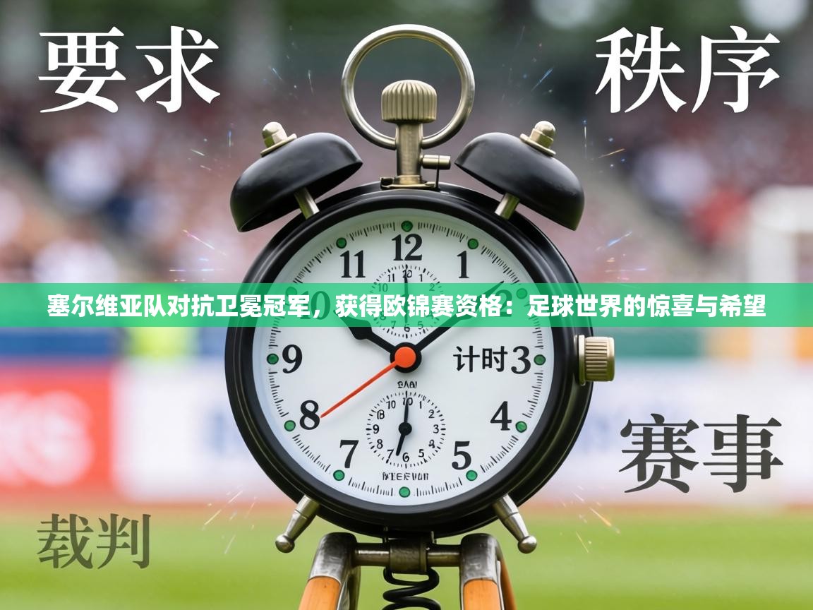 塞尔维亚队对抗卫冕冠军，获得欧锦赛资格：足球世界的惊喜与希望  第1张